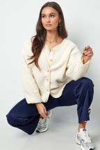 Elegant Fall/Winter Woven Jacket - Comfort & Style