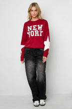 All-Season Knitted Long Sleeve Top - Comfort Meets Style