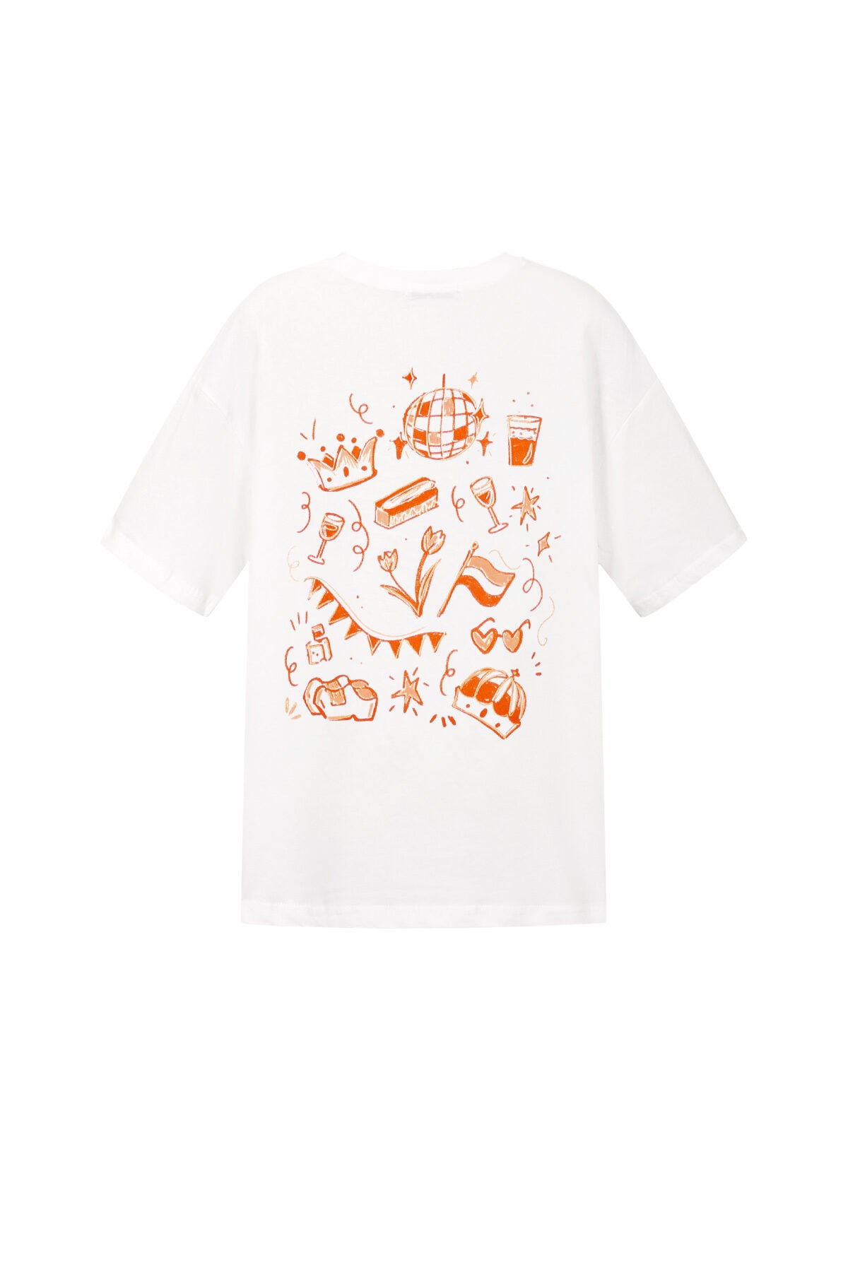 Cartoon T-shirt van 100% Katoen