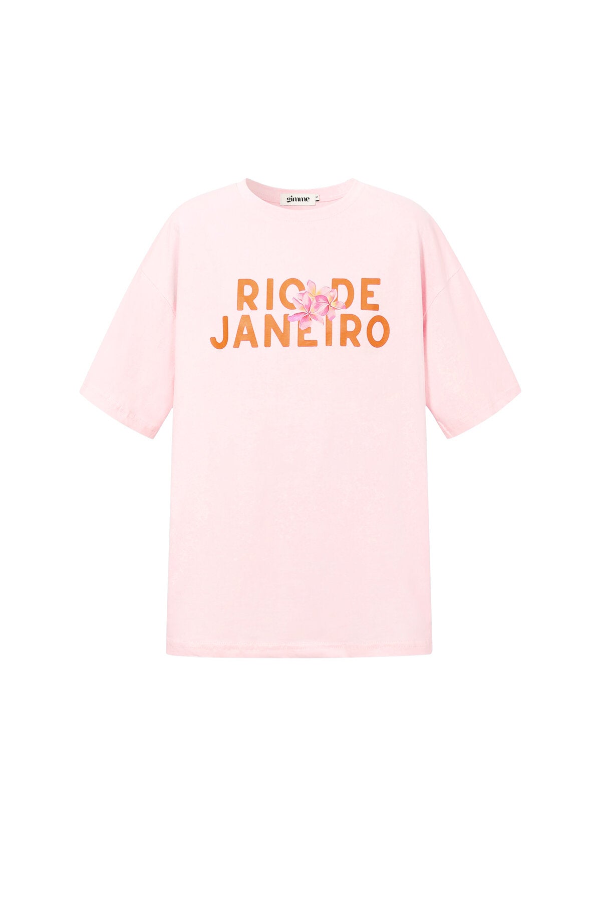 Noémi T-shirt met Letterprint
