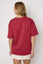 Odette T-shirt met Letterprint