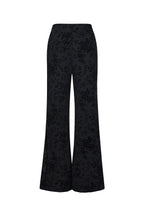 Sexy Floral Flared Pants for Fall Winter