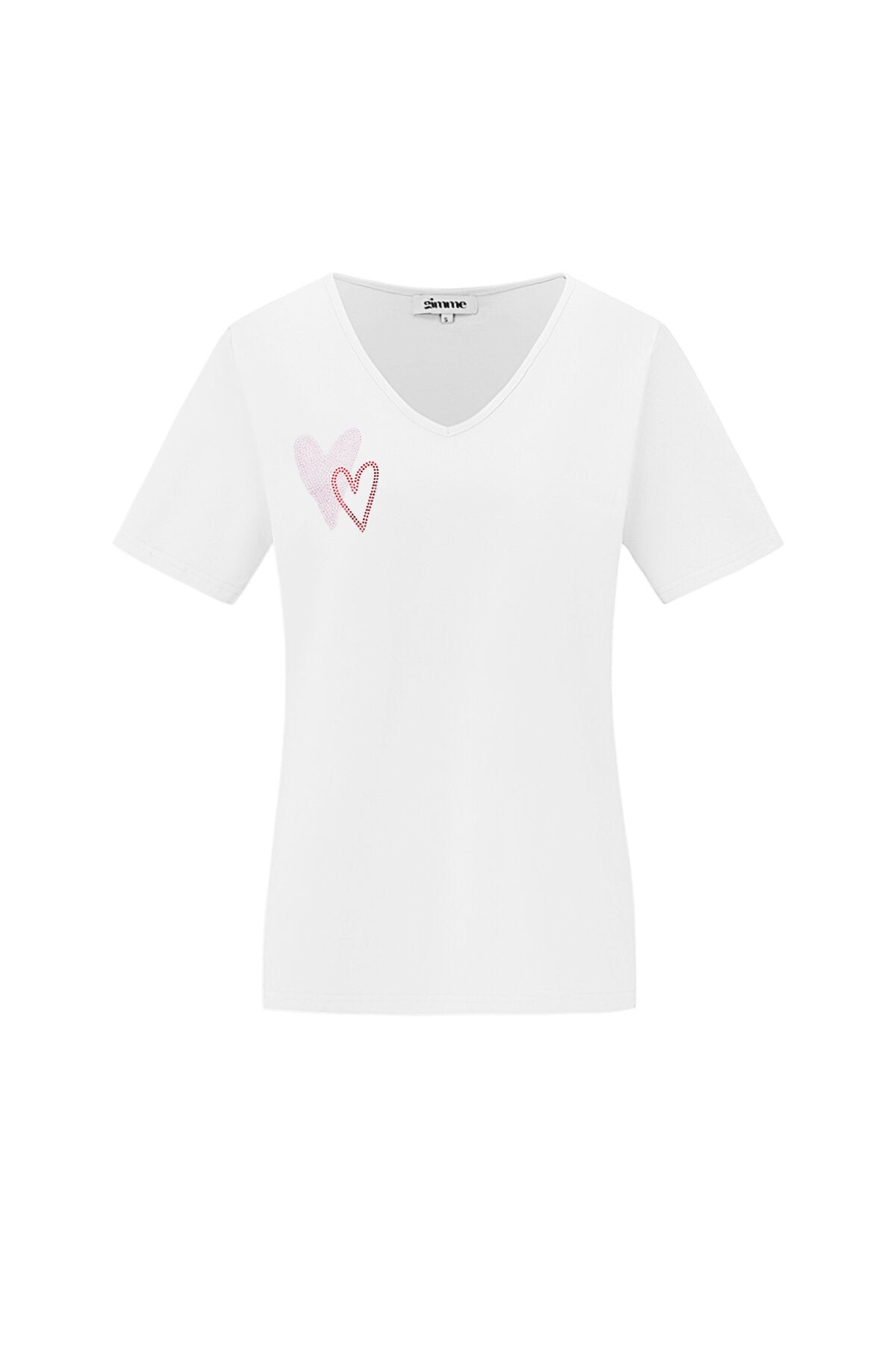 Lilou T-shirt met V-hals