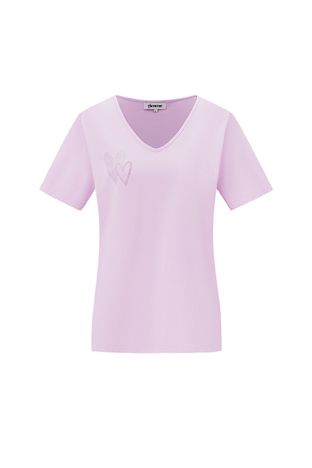 Lilou T-shirt met V-hals