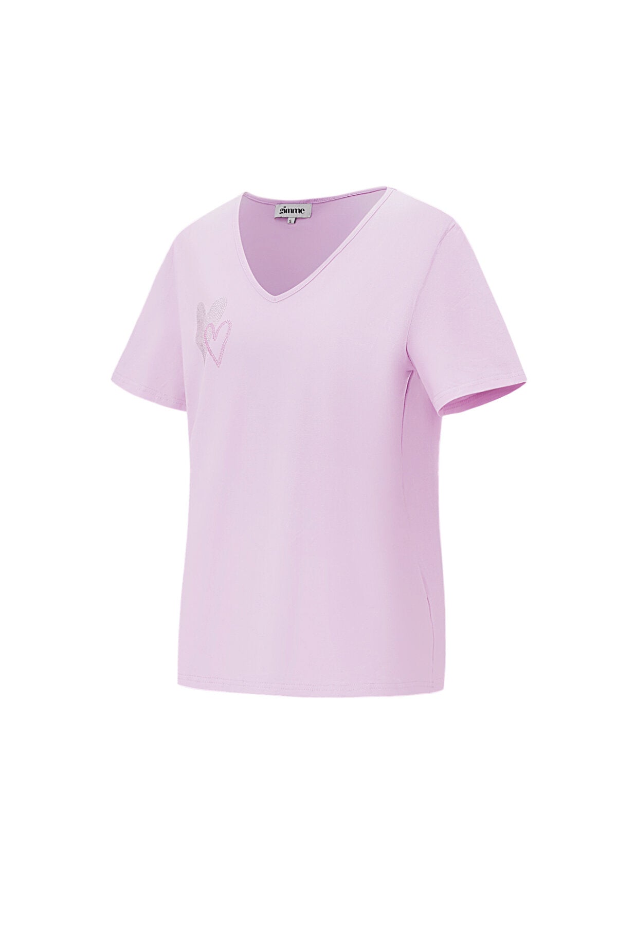 Lilou T-shirt met V-hals