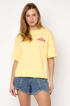 Yara T-shirt met Letterprint