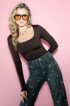Gimme Comfortable Knitted Shapewear Bodysuit