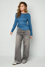 Gimme Soft Knit Long Sleeve Top for Spring/Summer