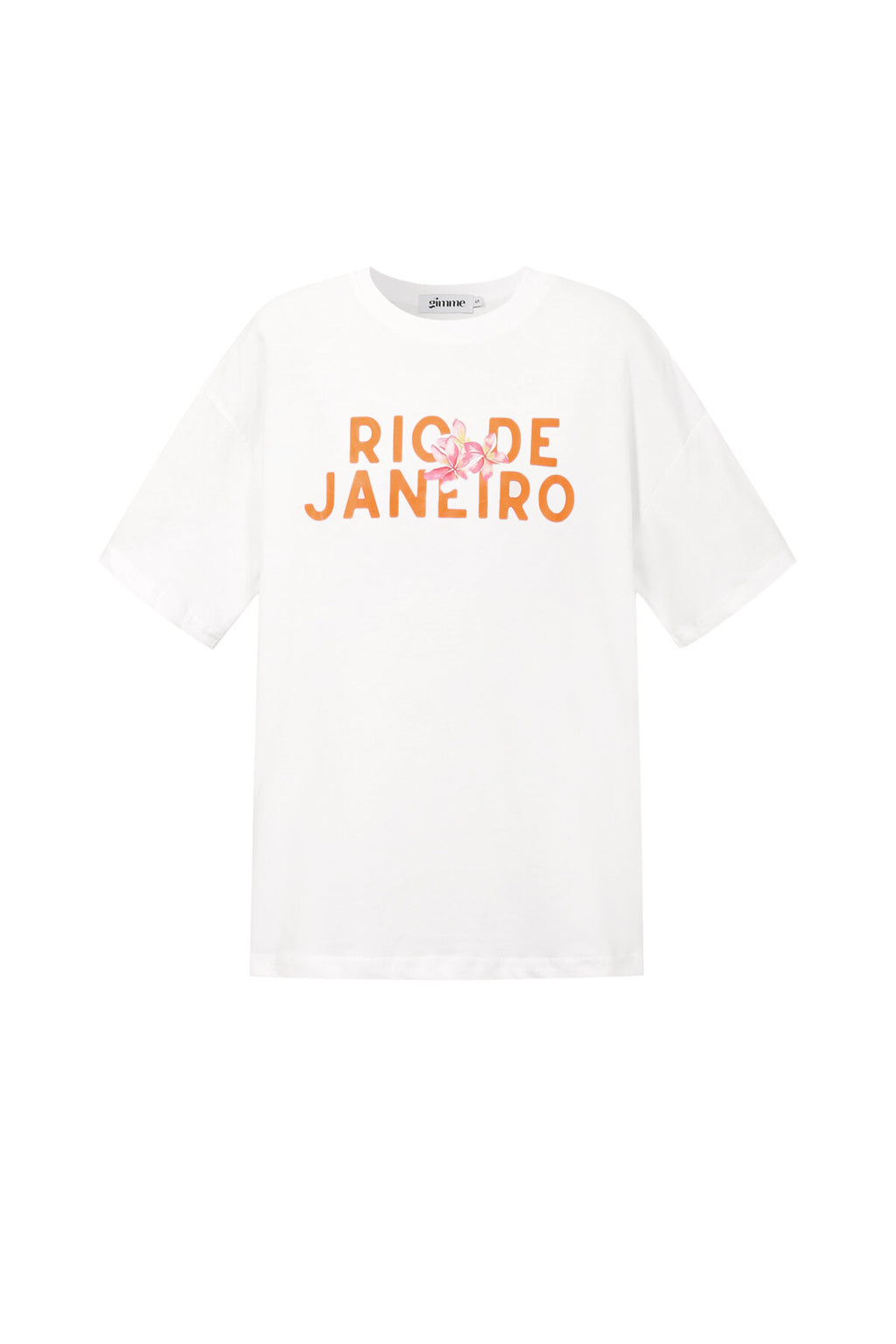 Noémi T-shirt met Letterprint