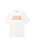 Noémi T-shirt met Letterprint