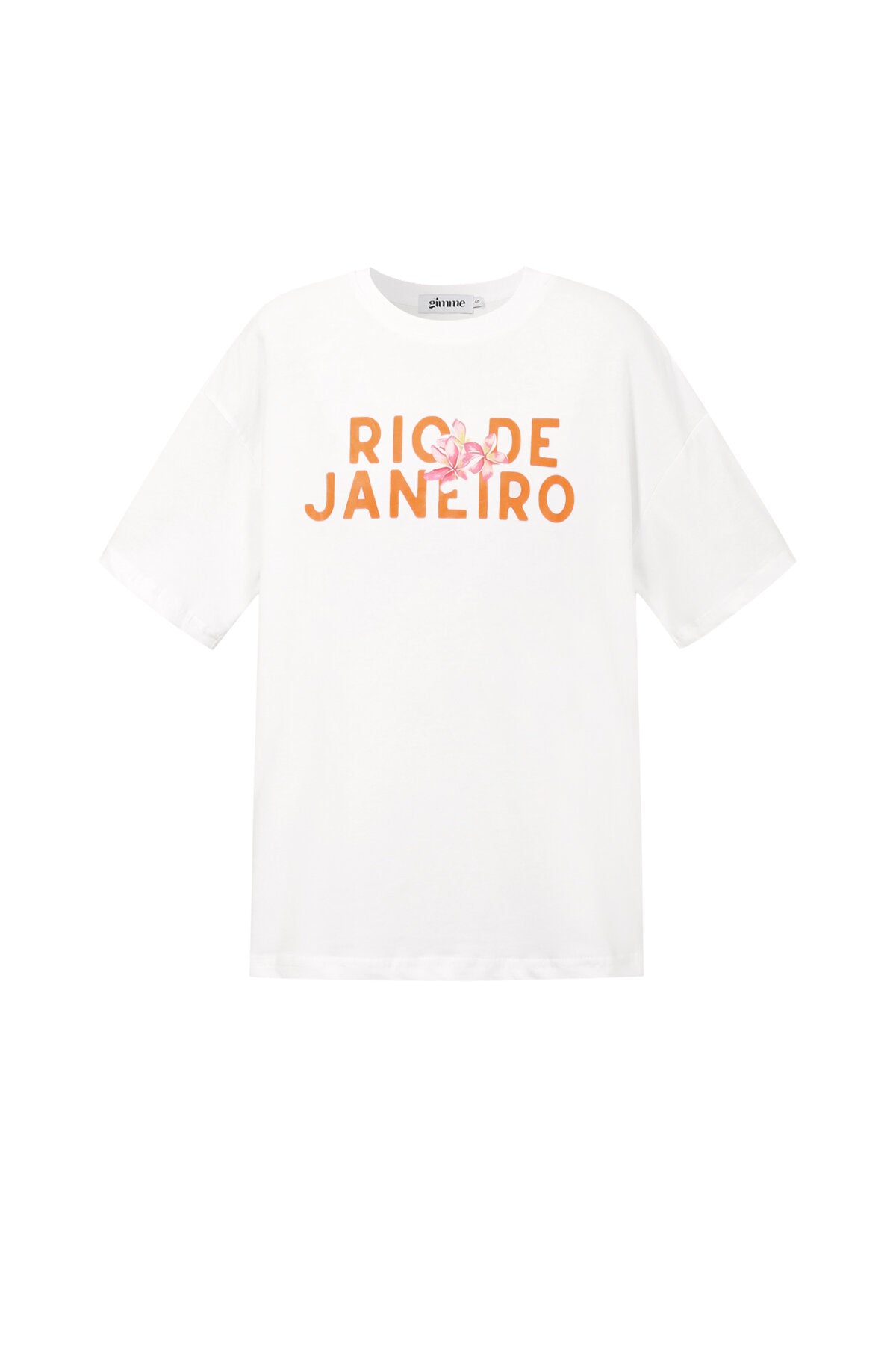 Noémi T-shirt met Letterprint