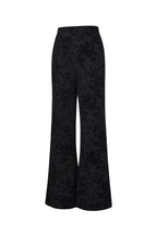 Sexy Floral Flared Pants for Fall Winter
