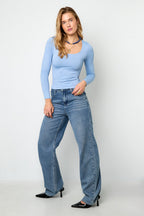 Gimme Knitted Long Sleeve Top - Comfort Meets Style