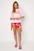 Noémi T-shirt met Letterprint