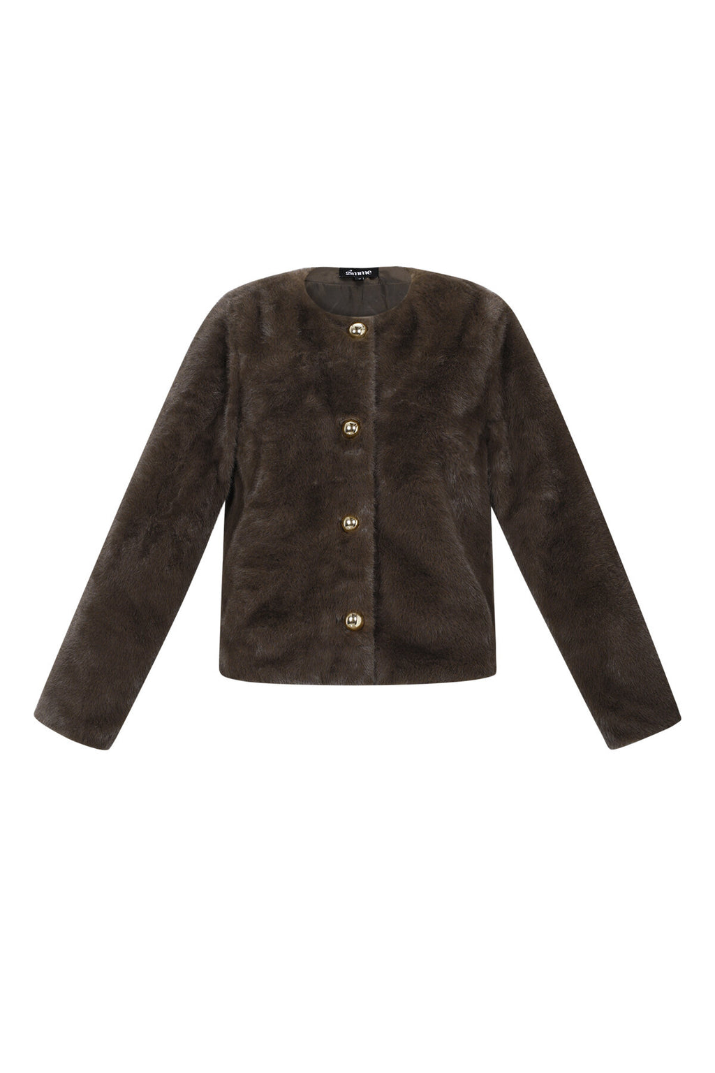 Elegant Off-White and Brown Woven Jackets for Fall/Winter