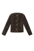 Elegant Off-White and Brown Woven Jackets for Fall/Winter